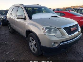  Salvage GMC Acadia