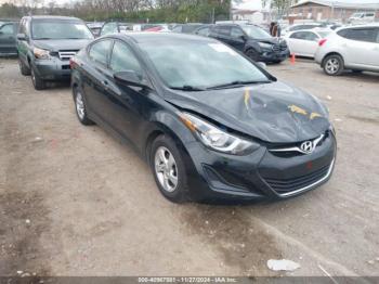  Salvage Hyundai ELANTRA