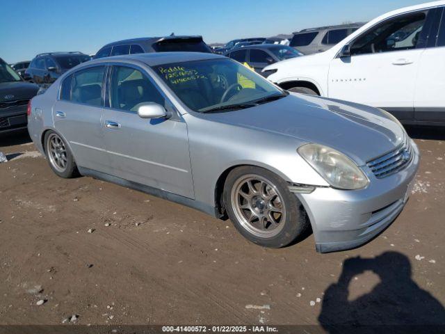  Salvage INFINITI G35