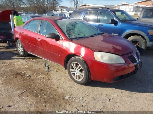  Salvage Pontiac G6