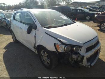  Salvage Chevrolet Sonic