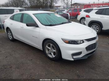  Salvage Chevrolet Malibu