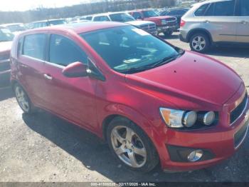  Salvage Chevrolet Sonic