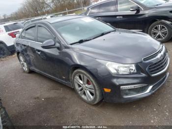  Salvage Chevrolet Cruze