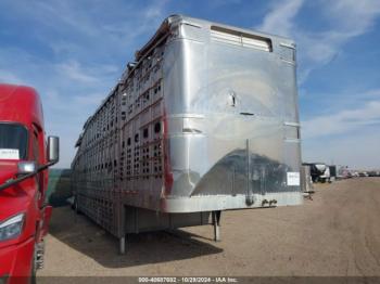  Salvage Wilson Trailer Co Livestock Trailer