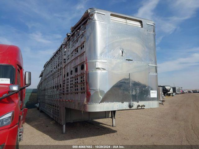  Salvage Wilson Trailer Co Livestock Trailer