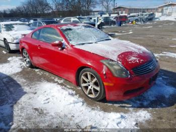  Salvage INFINITI G35