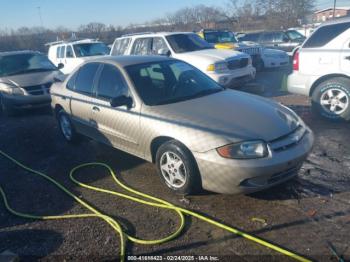  Salvage Chevrolet Cavalier