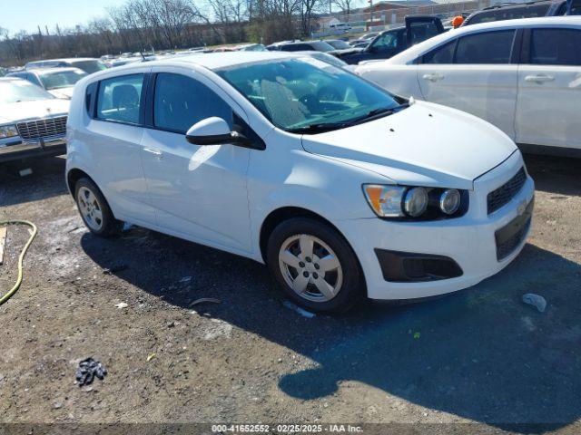  Salvage Chevrolet Sonic