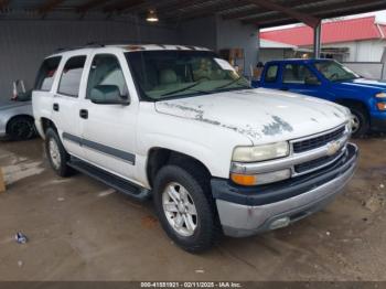  Salvage Chevrolet Tahoe