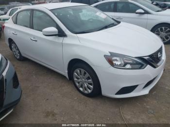  Salvage Nissan Sentra