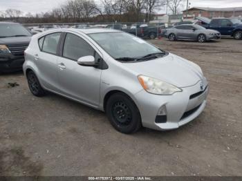  Salvage Toyota Prius c