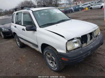  Salvage Chevrolet Tracker