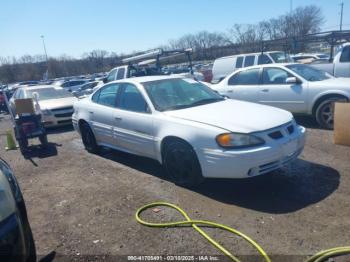  Salvage Pontiac Grand Am