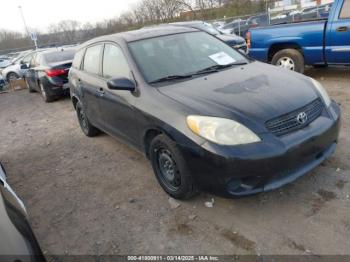  Salvage Toyota Matrix