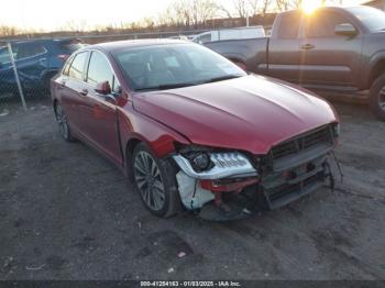  Salvage Lincoln MKZ