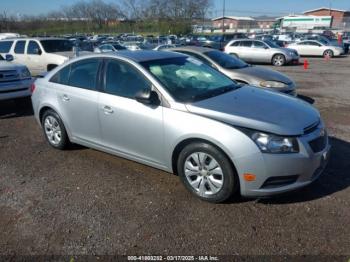  Salvage Chevrolet Cruze