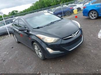  Salvage Hyundai ELANTRA