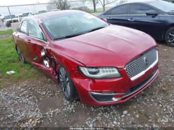  Salvage Lincoln MKZ