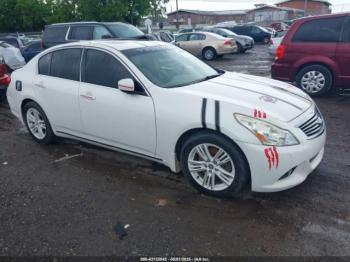 Salvage INFINITI G25
