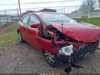  Salvage Toyota Corolla