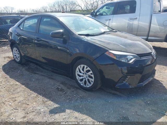  Salvage Toyota Corolla