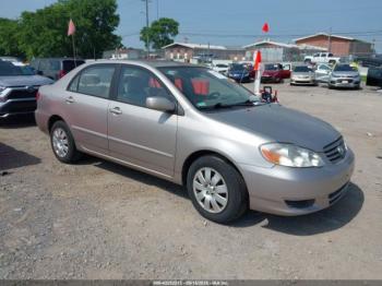  Salvage Toyota Corolla