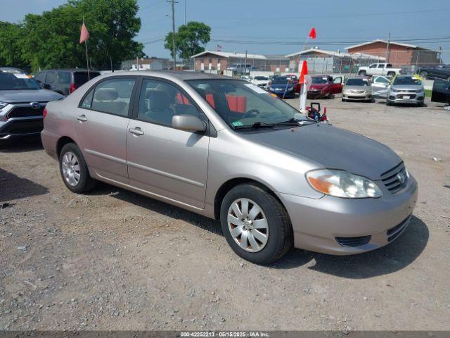  Salvage Toyota Corolla