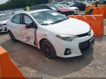  Salvage Toyota Corolla