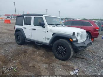  Salvage Jeep Wrangler