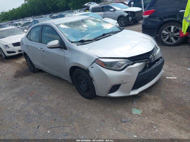  Salvage Toyota Corolla