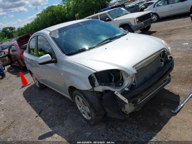  Salvage Chevrolet Aveo