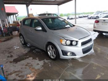  Salvage Chevrolet Sonic