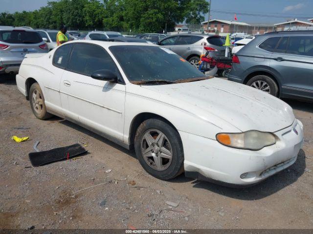  Salvage Chevrolet Monte Carlo