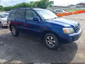  Salvage Toyota Highlander