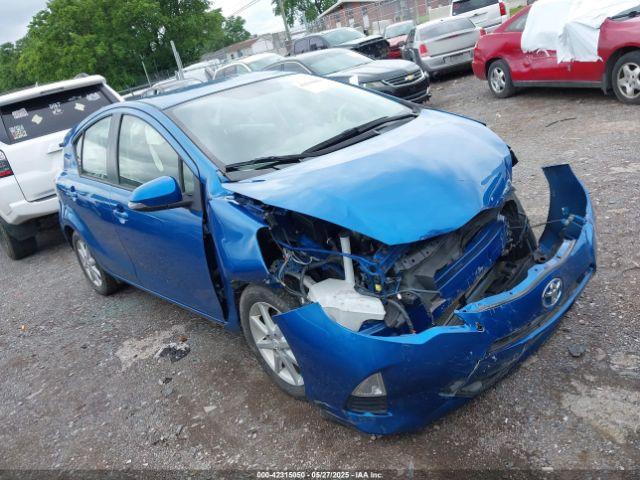  Salvage Toyota Prius c