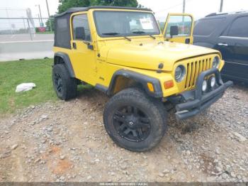  Salvage Jeep Wrangler
