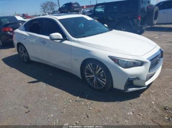  Salvage INFINITI Q50