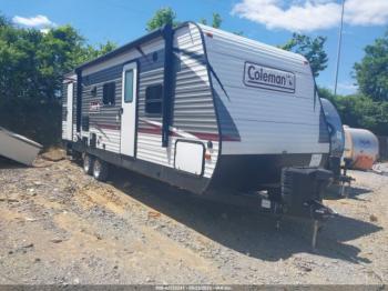  Salvage Coleman Travel Trlr