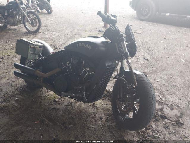  Salvage Indian Motorcycle Co Scout