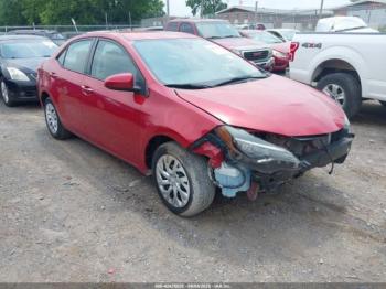  Salvage Toyota Corolla