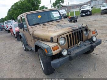  Salvage Jeep Wrangler