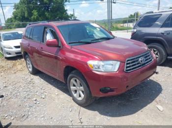  Salvage Toyota Highlander