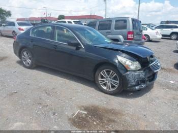 Salvage INFINITI G37x