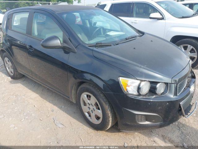  Salvage Chevrolet Sonic