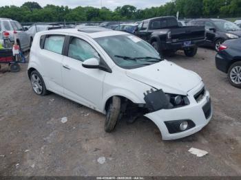  Salvage Chevrolet Sonic