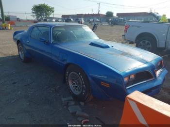  Salvage Pontiac Trans Am