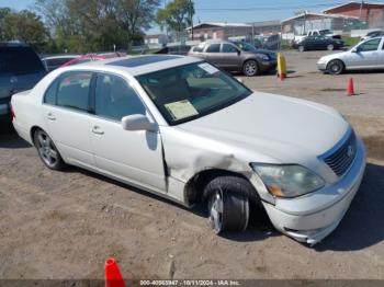  Salvage Lexus LS