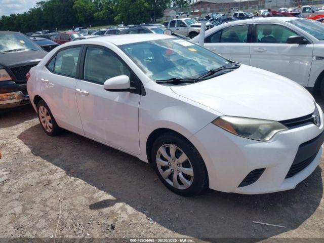  Salvage Toyota Corolla
