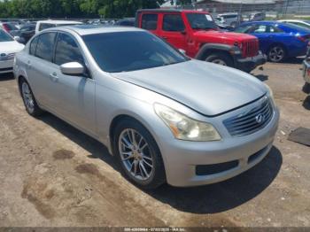  Salvage INFINITI G37